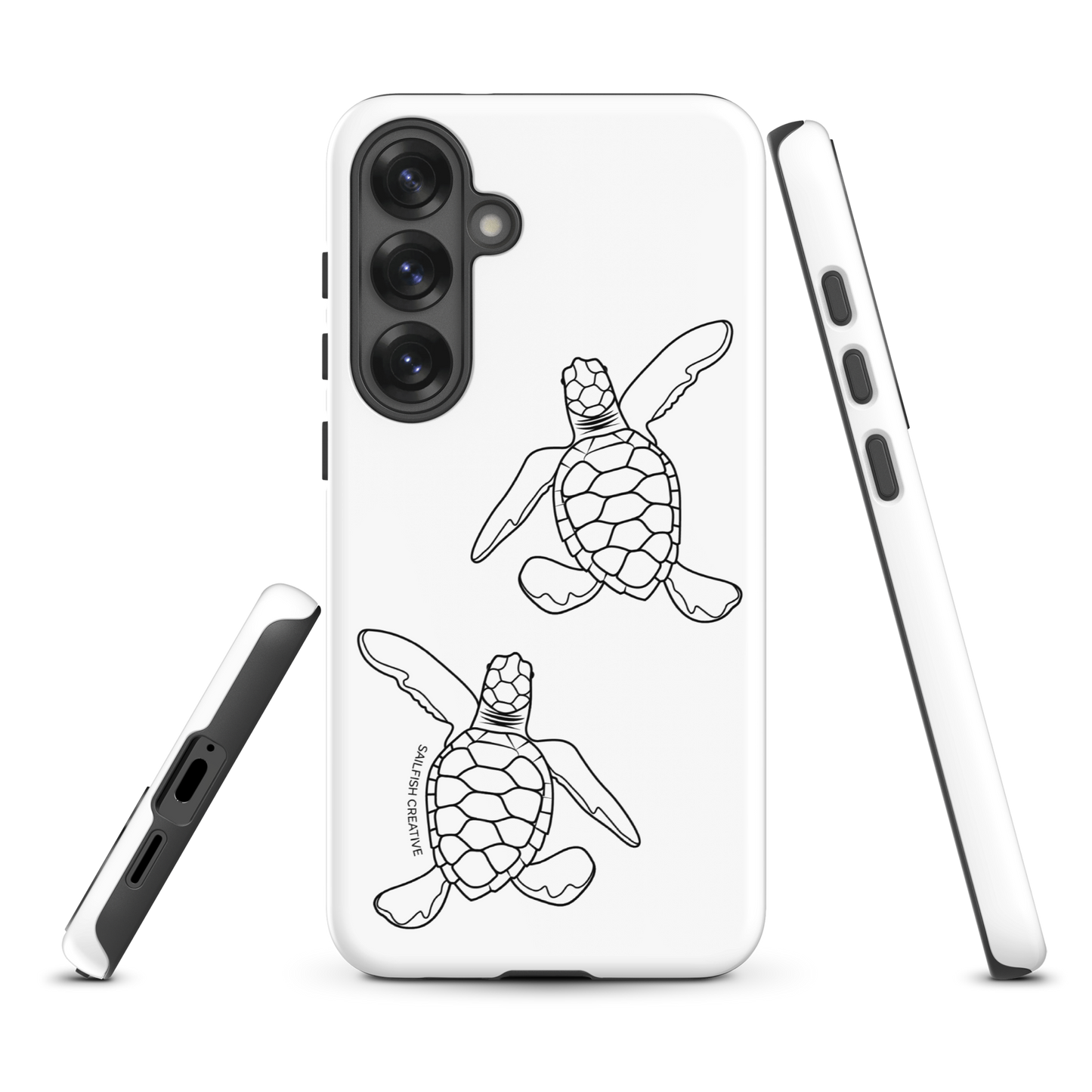 Samsung Phone Case - Turtle Hatchlings Outline