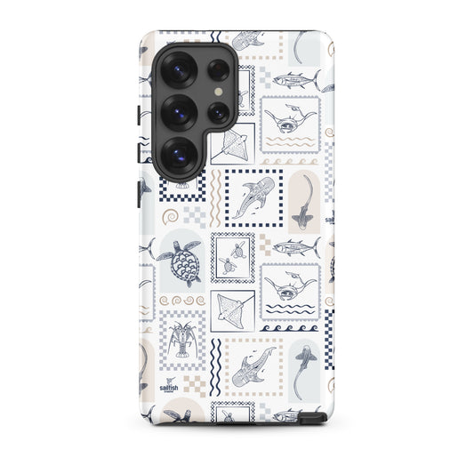 Samsung Phone Case - Arches Print Beige