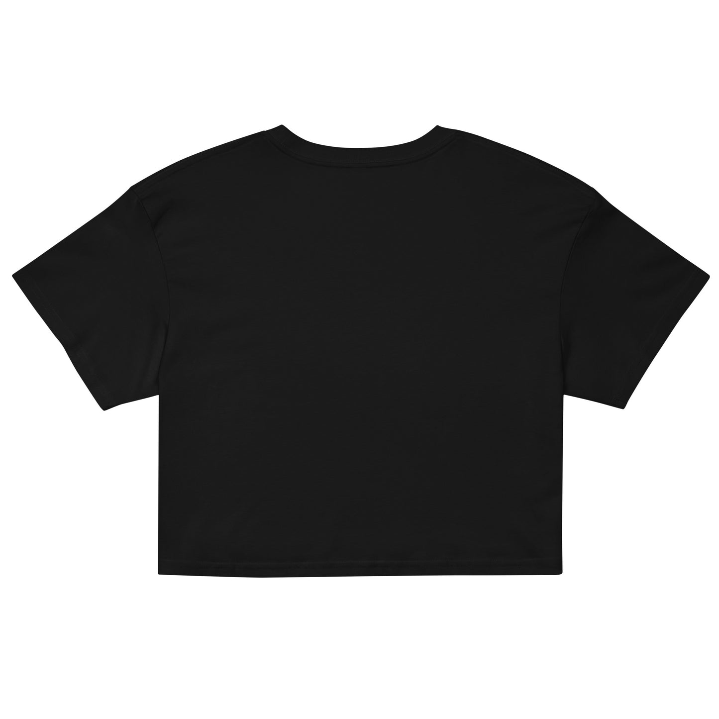 Whale Shark Line Art - Women's Crop T-Shirt - Sailfish Creative