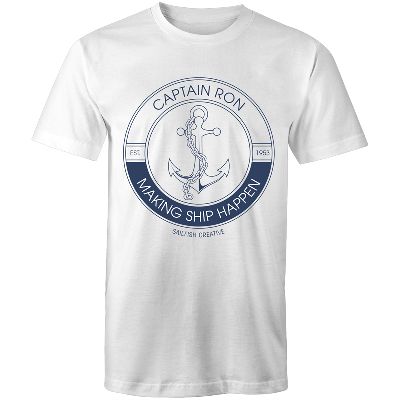 PERSONALISED Nautical - Mens T-Shirt - Sailfish Creative