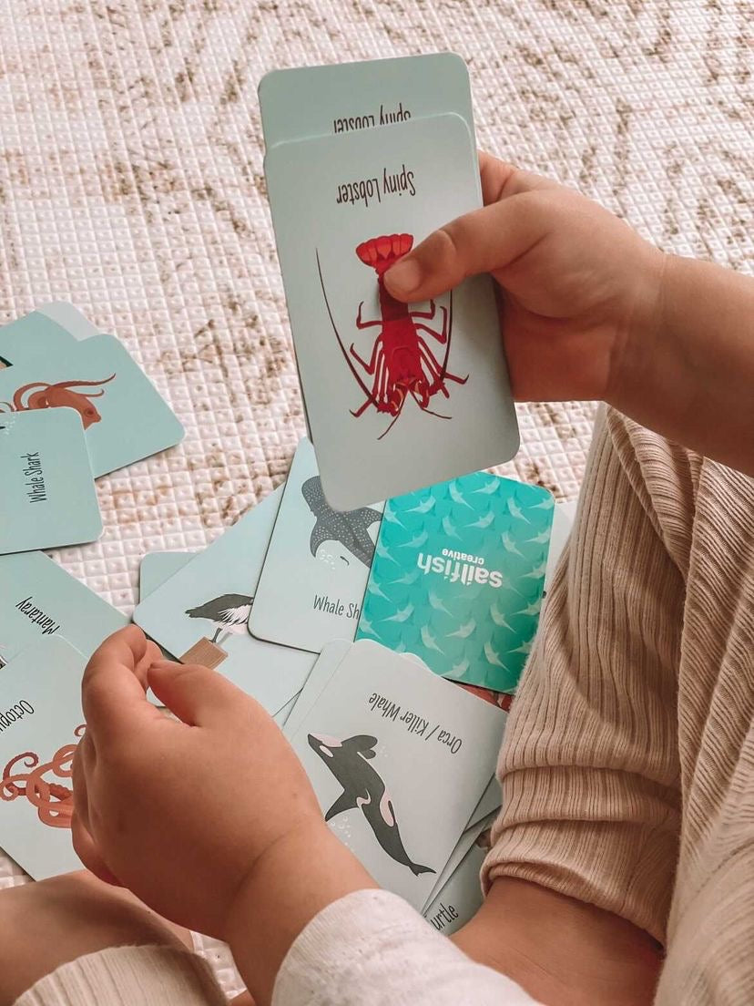 3 Games in 1! Go Fish, Snap and Memory Game in Jute Bag - Sailfish Creative