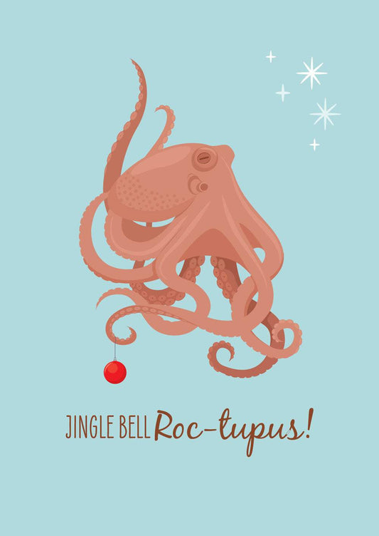 Christmas Card - Octopus - Sailfish Creative