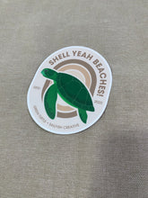 Load image into Gallery viewer, Sticker - Green Turtle Pun