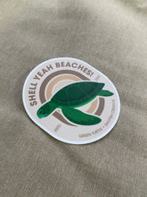 Load image into Gallery viewer, Sticker - Green Turtle Pun