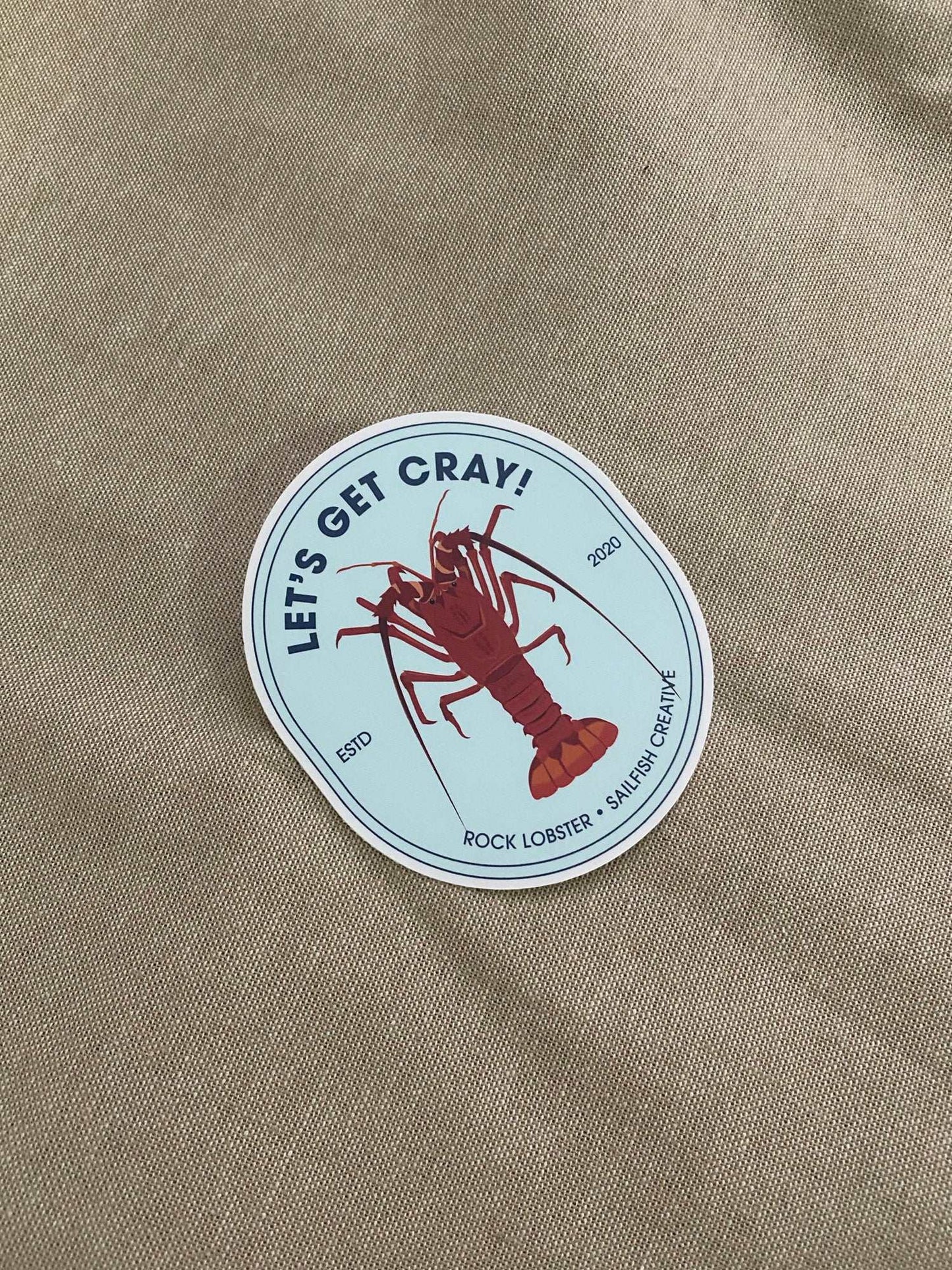 Sticker - Crayfish Pun - Sailfish Creative