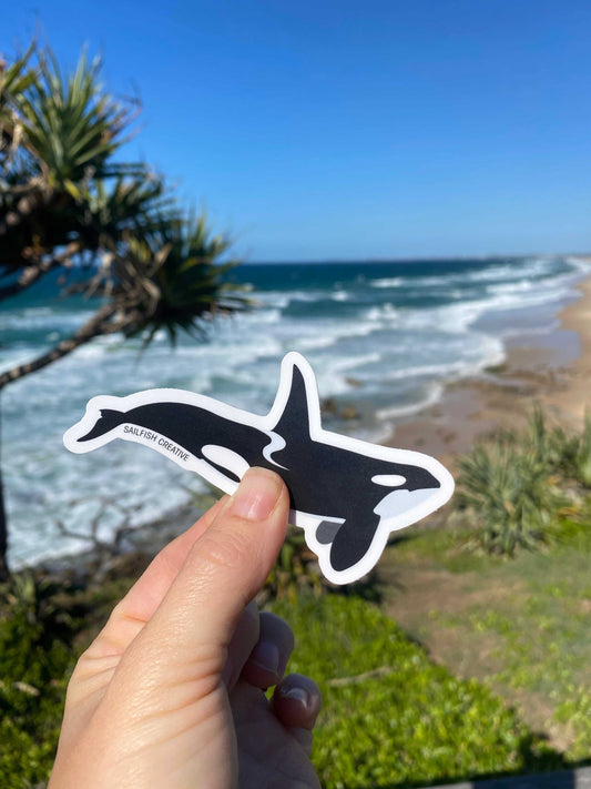 Sticker - Orca Killer Whale - Sailfish Creative