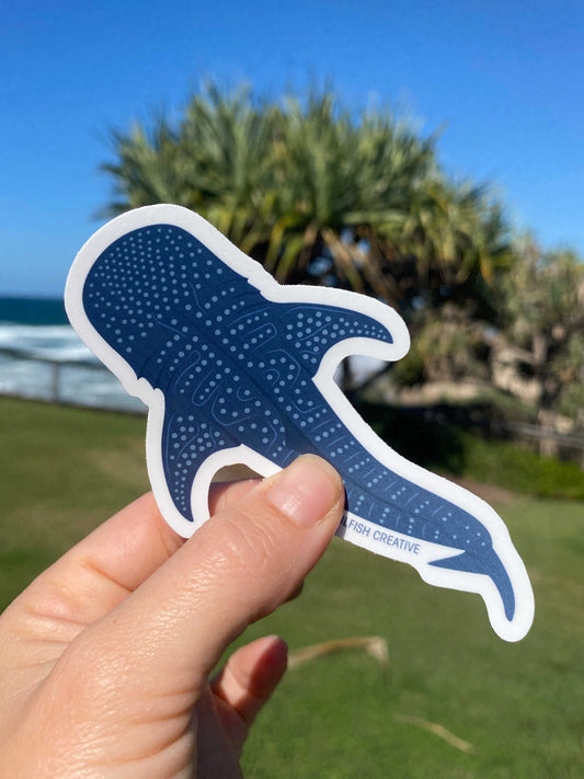 Sticker - Whale Shark - Sailfish Creative
