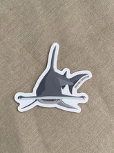 Load image into Gallery viewer, Sticker - Hammerhead Shark
