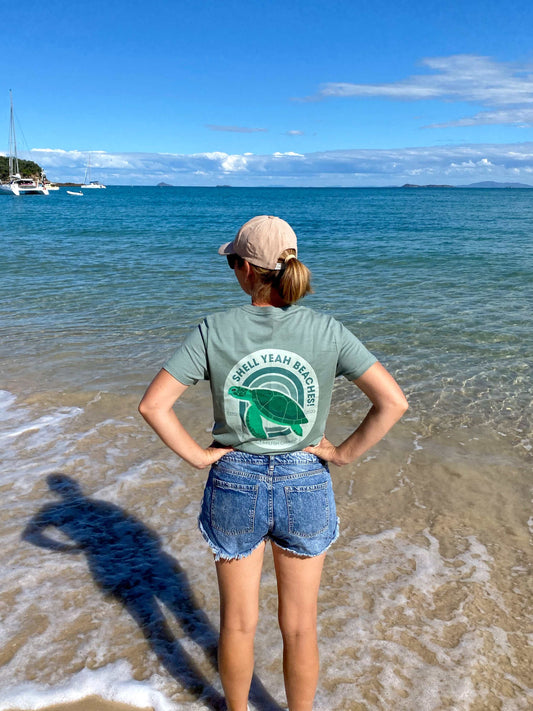 Shell Yeah Beaches - Women's T-Shirt - Sailfish Creative