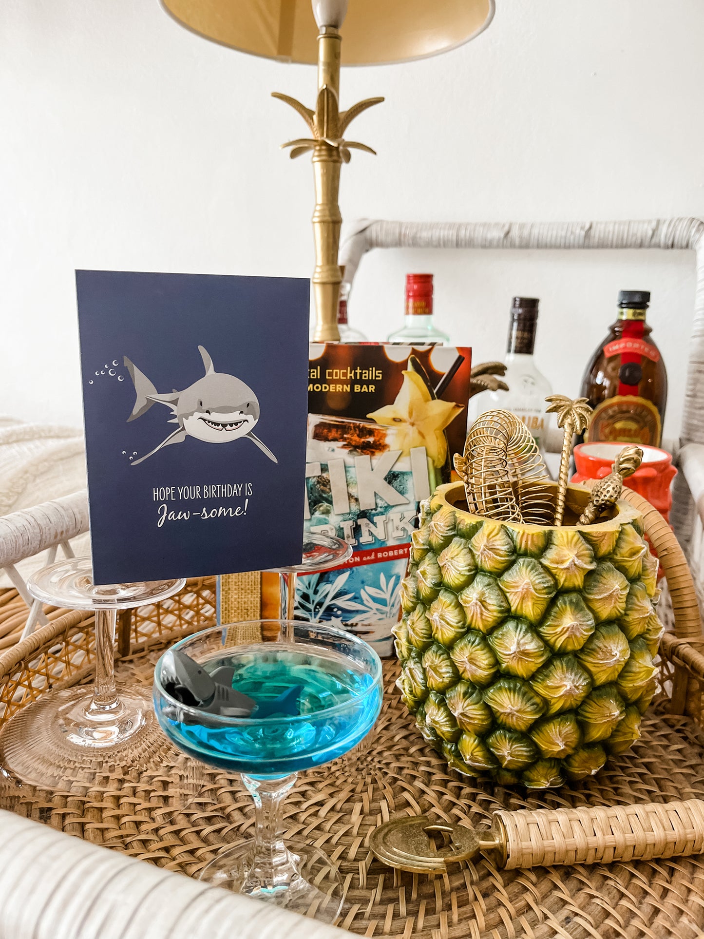 Birthday Card - Great White Shark - Sailfish Creative