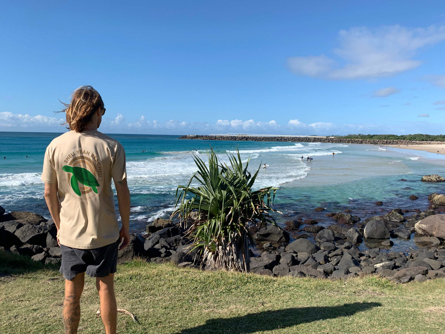 Shell Yeah Beaches - Mens T-Shirt - Sailfish Creative