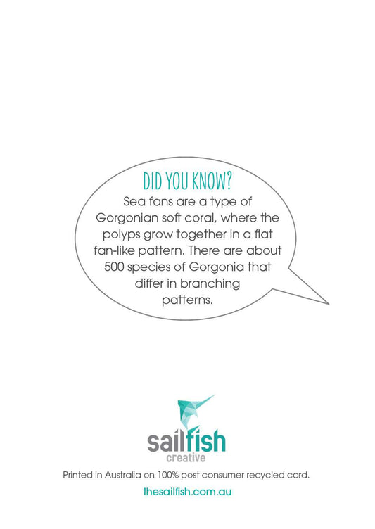 Other Card - Sea Fan - Sailfish Creative