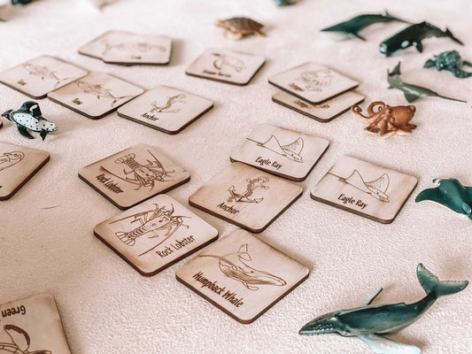 Wooden Memory Game - Sailfish Creative