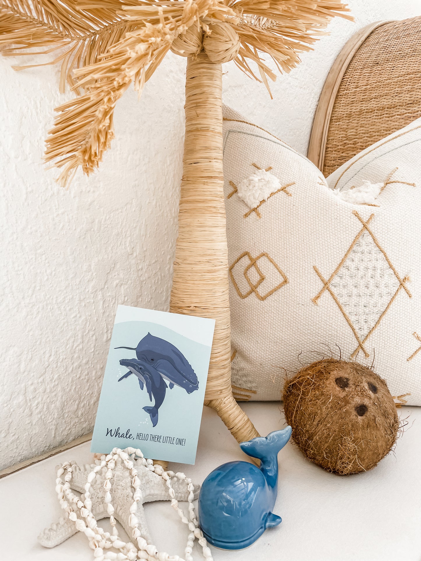 Baby Card - Humpback Whales - Sailfish Creative
