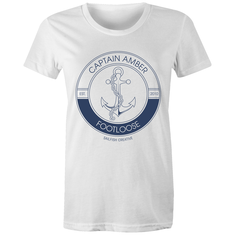 PERSONALISED Nautical - Womens T-ShirtPERSONALISED WITH YOUR DETAILS
Personalisation Options: Captain "Your Name" First Mate "Your Name" Deck Hand "Your Name" and Feelin' Nauti Making Ship Happen I Don'tShirtsSailfish Creative