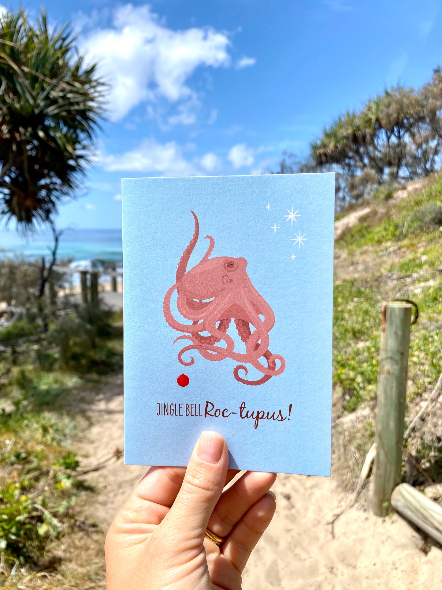 Christmas Card - Octopus - Sailfish Creative