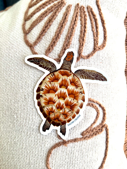 Sticker - Juvenile Green Turtle