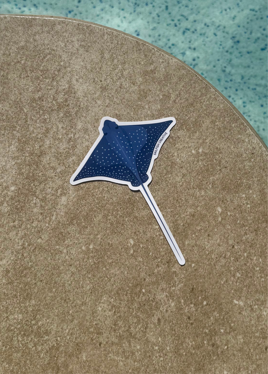 Sticker - Eagle Ray Birdseye - Sailfish Creative
