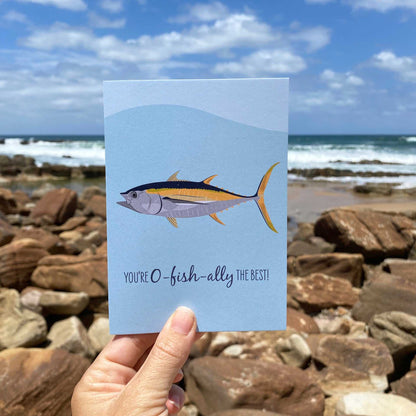Greeting Card - Tuna Fish