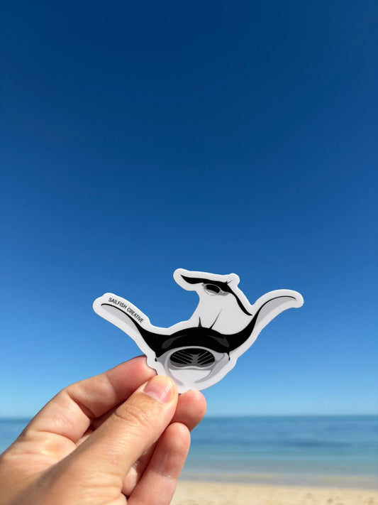 Sticker - Mantaray