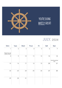 2024 Calendar A5 REFILL Sheets