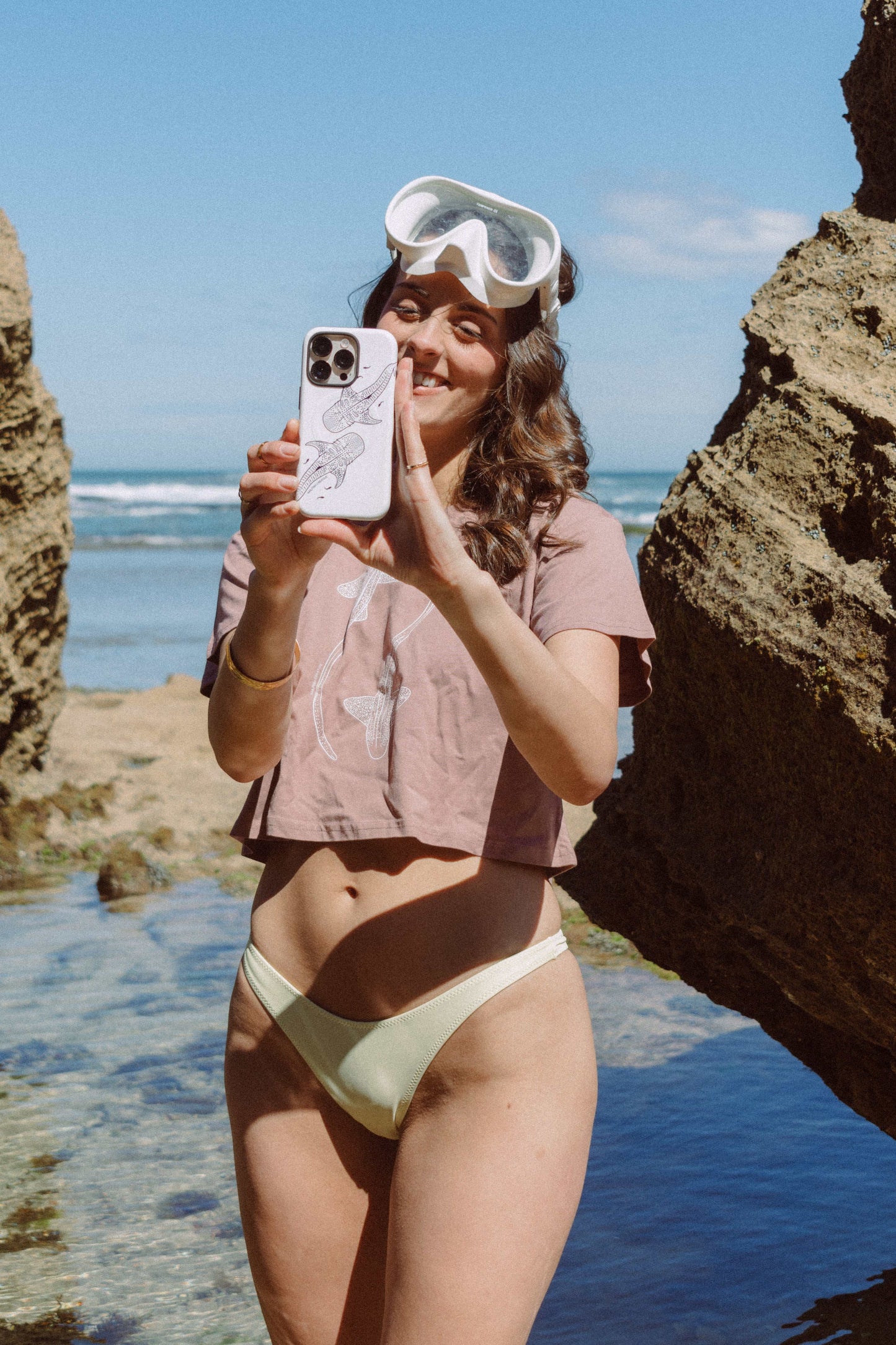 iPhone Phone Case - Whale Sharks Outline