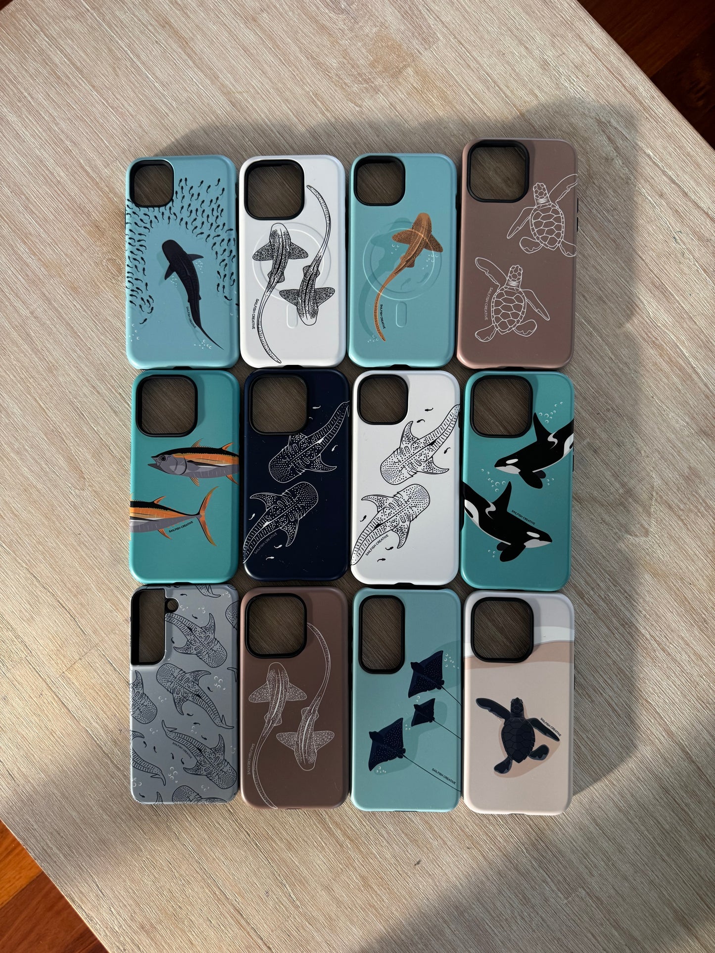 iPhone Tough Phone Case - Orca Killer Whale
