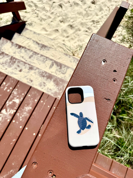 iPhone Tough Phone Case - Baby Turtle Hatchling