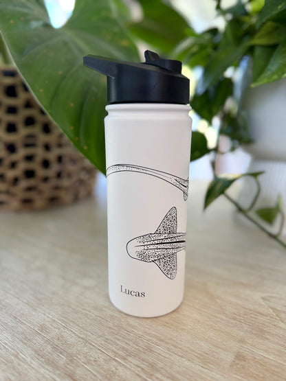 PERSONALISED Stainless Steel Water Bottle - Sailfish Creative