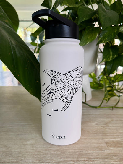 PERSONALISED Stainless Steel Water Bottle - Sailfish Creative