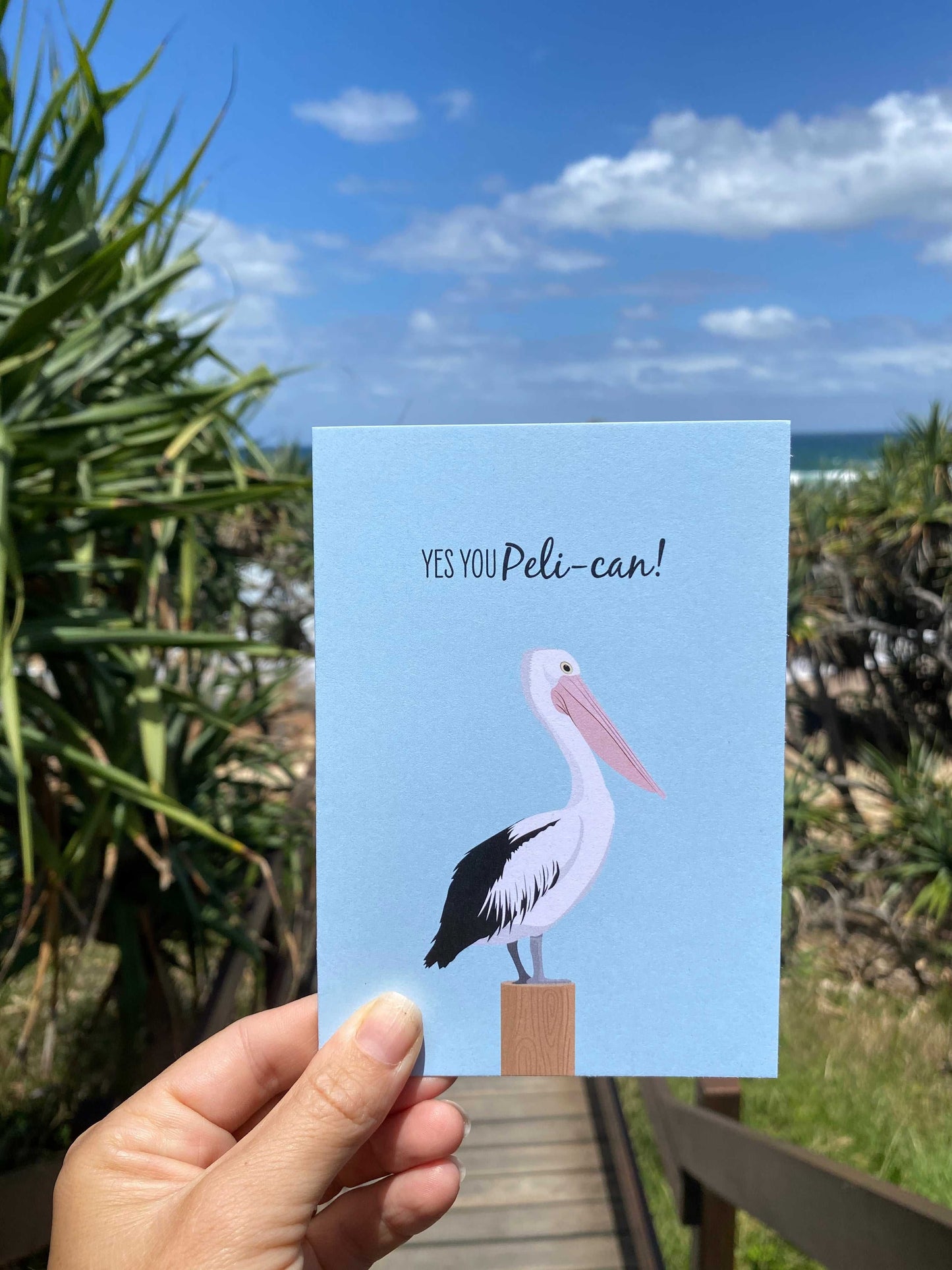 Greeting Card - Pelican