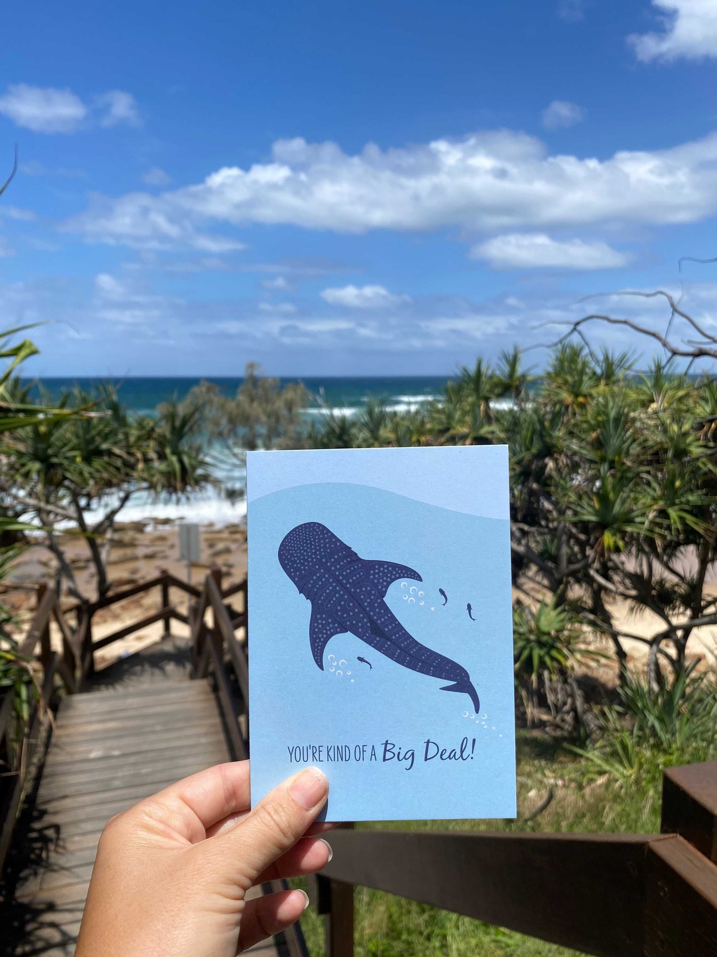 Greeting Card - Whale Shark