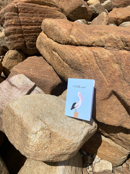 Greeting Card - Pelican
