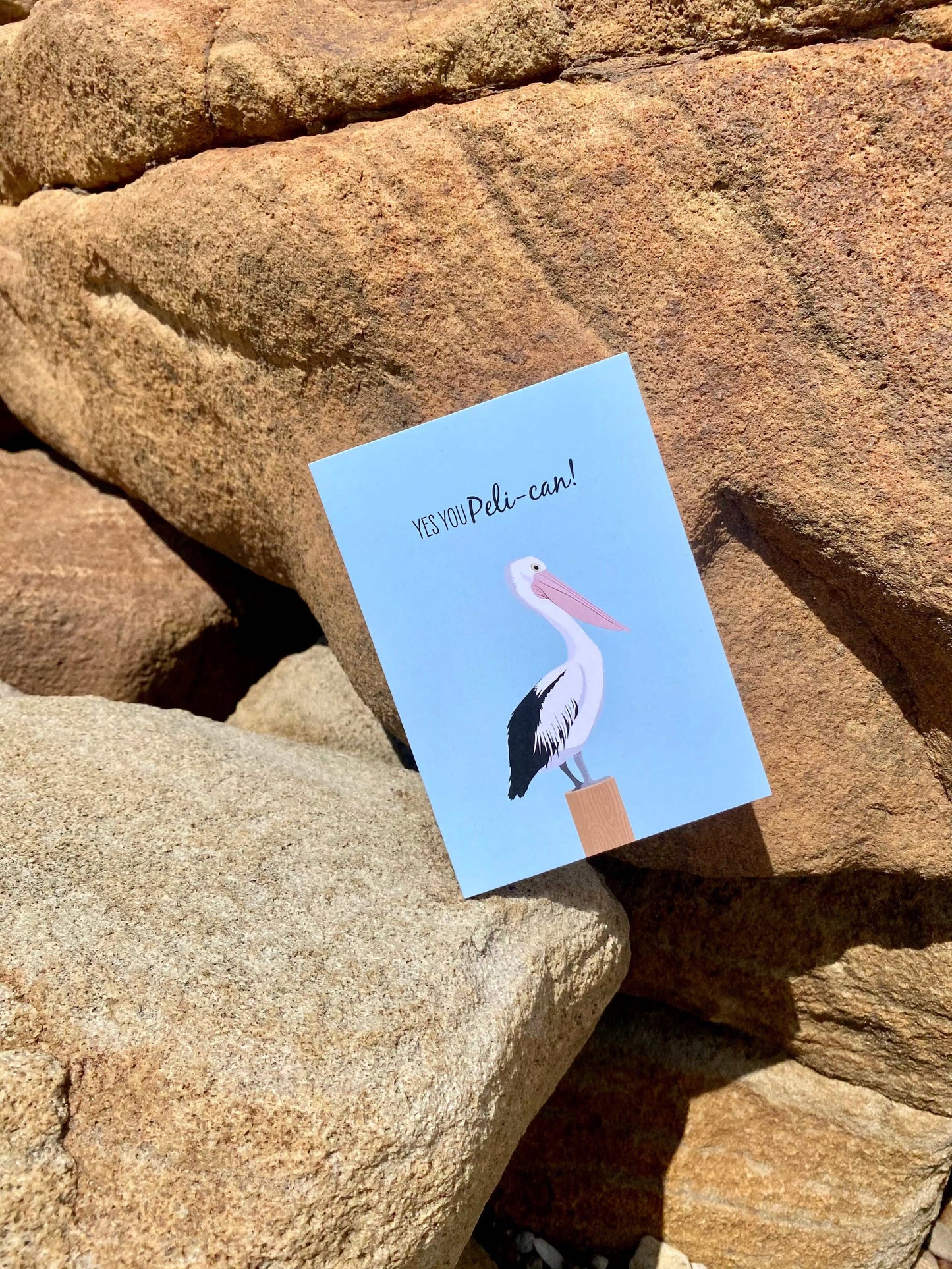 Greeting Card - Pelican