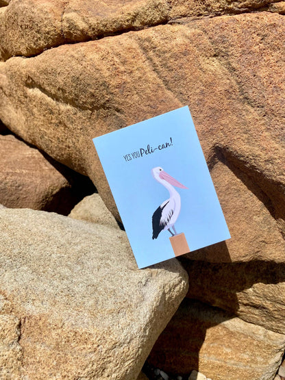 Greeting Card - Pelican