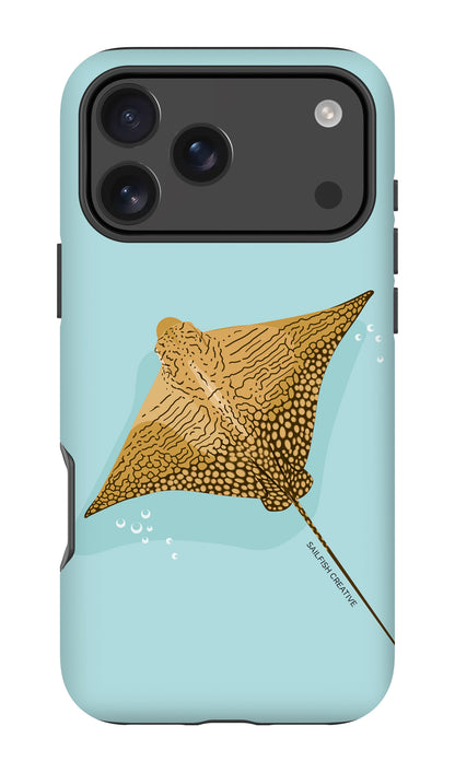 iPhone Tough Phone Case - Ornate Eagle Ray