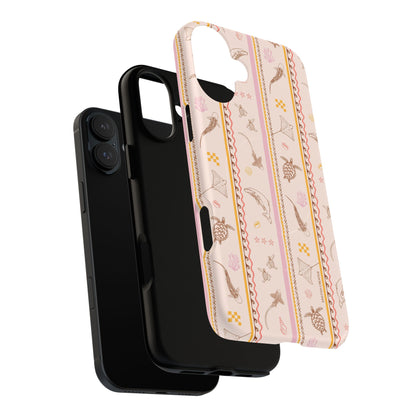 iPhone MagSafe Tough Phone Case - Candy Stripes