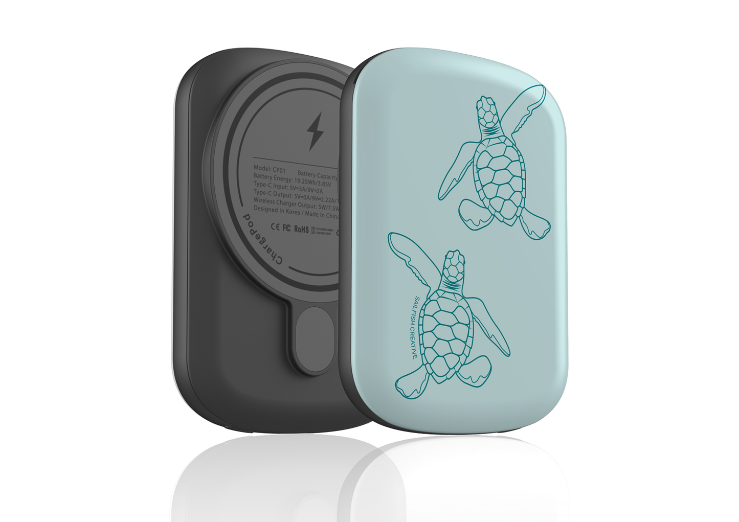 MagSafe Charge Pod - Turtle Hatchlings
