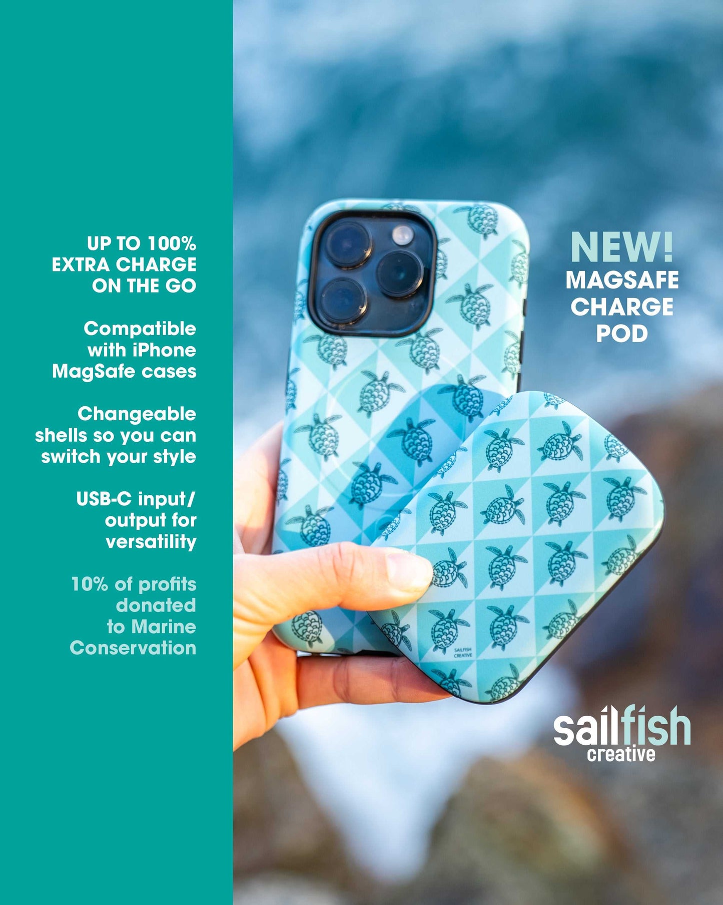 MagSafe Charge Pod - Arches Print