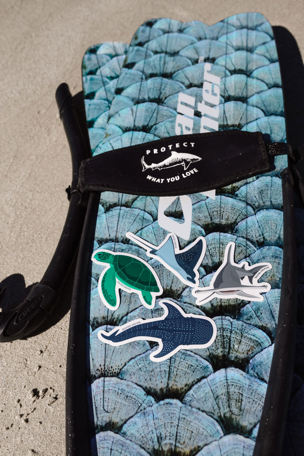 Sticker - Hammerhead Shark - Sailfish Creative