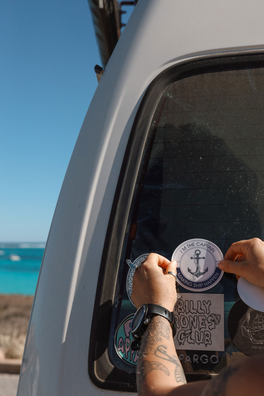 Sticker - Anchor and Chain Pun - Sailfish Creative