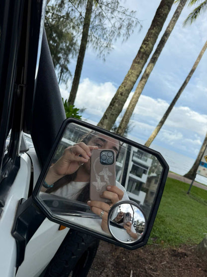 iPhone Phone Case - Leopard Sharks Outline Natural