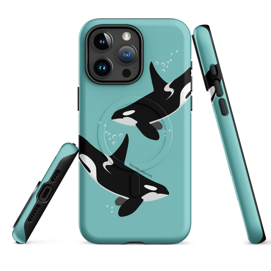 iPhone MagSafe Tough Case - Orca Blue
