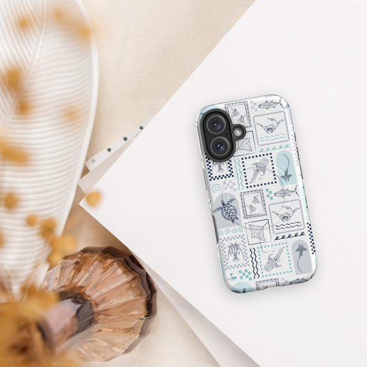 iPhone MagSafe Tough Phone Case - Arches Print