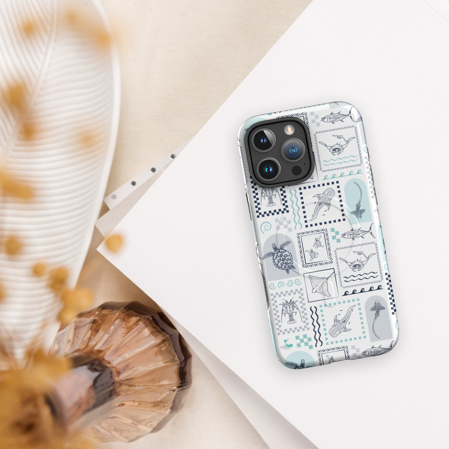 iPhone MagSafe Tough Phone Case - Arches Print