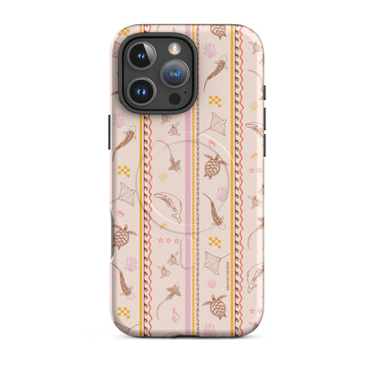 iPhone MagSafe Tough Phone Case - Candy Stripes