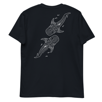 Whale Shark Line Art - Mens Staple T-Shirt - Sailfish Creative