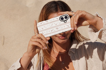 iPhone Phone Case - Candy Stripes Beige