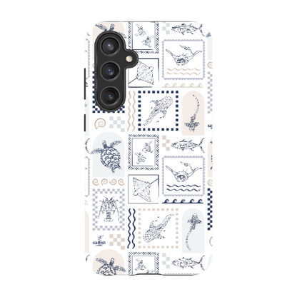 Samsung Tough Case - Arches Print Beige