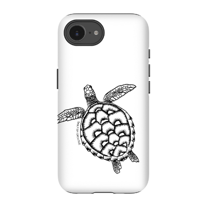 iPhone Tough Phone Case - Turtle Outline - Sailfish Creative